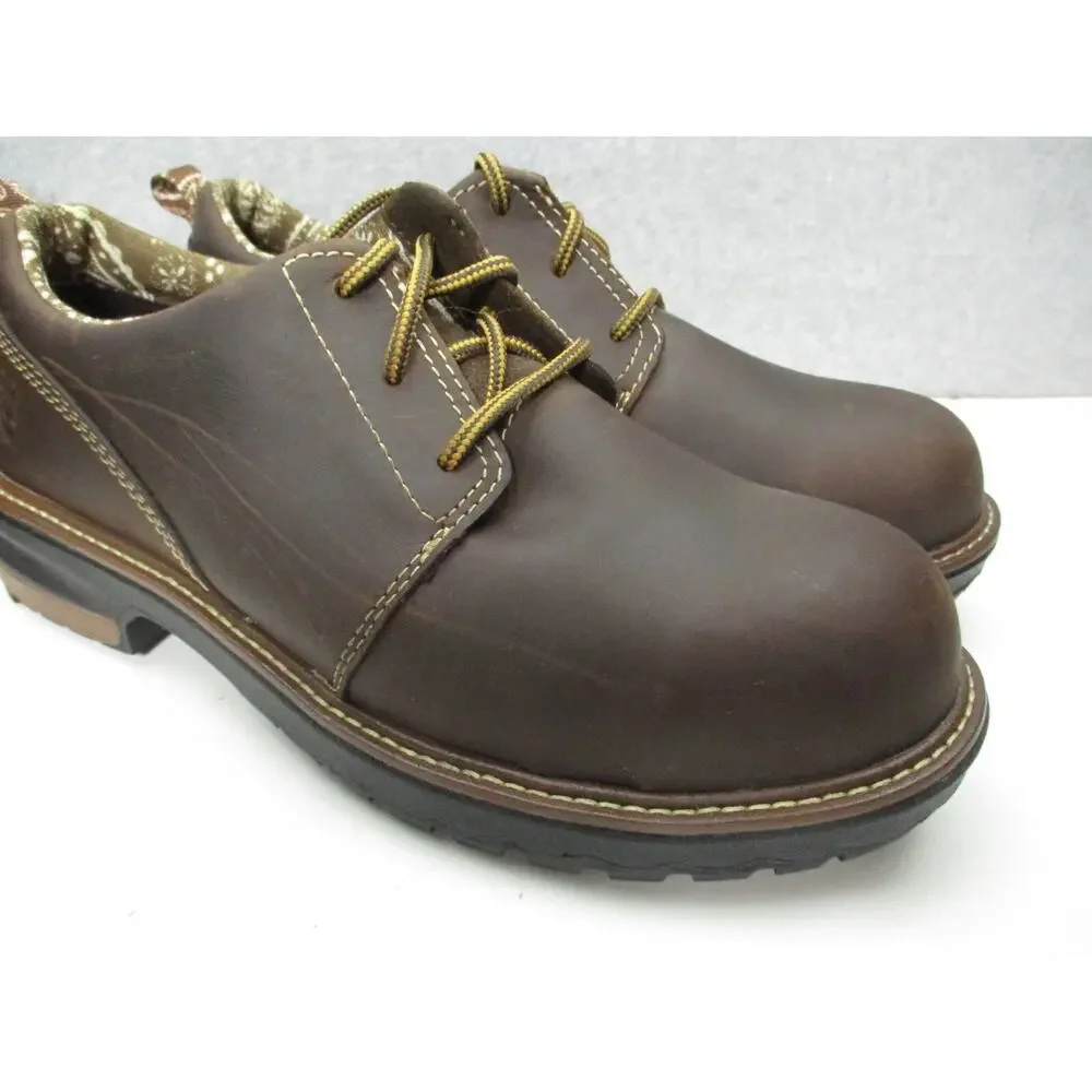 Timberland Pro Hightower Oxford Composite Safety Toe Work Shoes Womens Sz 9.5